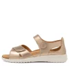 Bronn Xw Champagne Leather Sandals Ws
