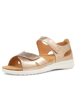 Bronn Xw Champagne Leather Sandals Ws