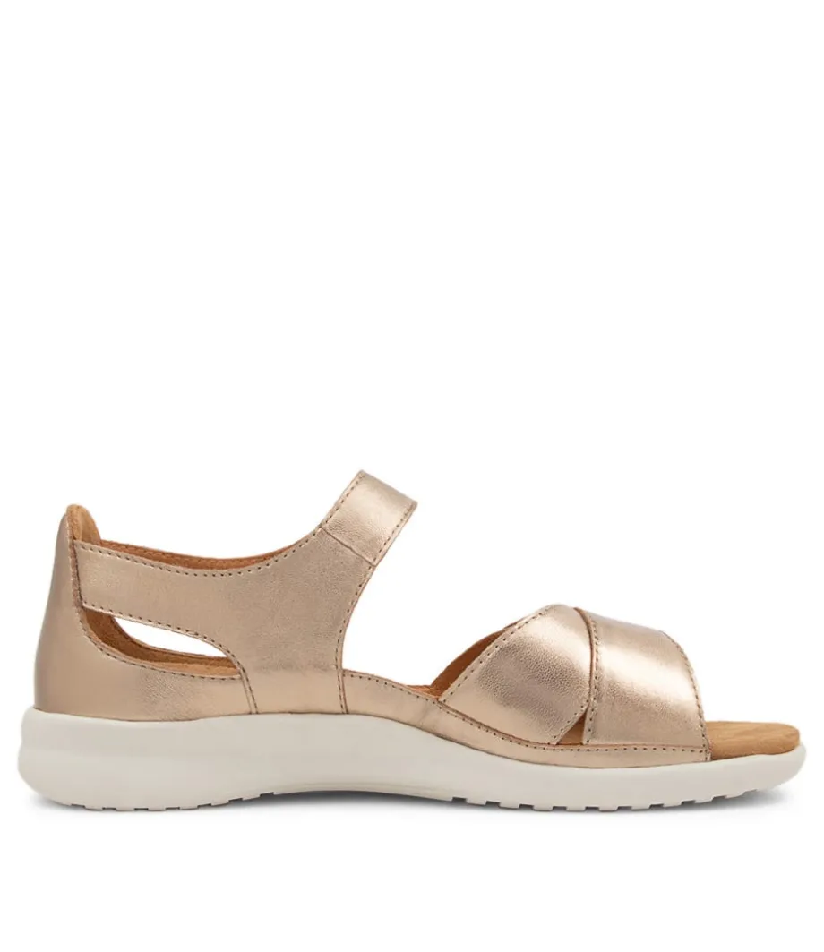 Bronn Xw Champagne Leather Sandals Ws