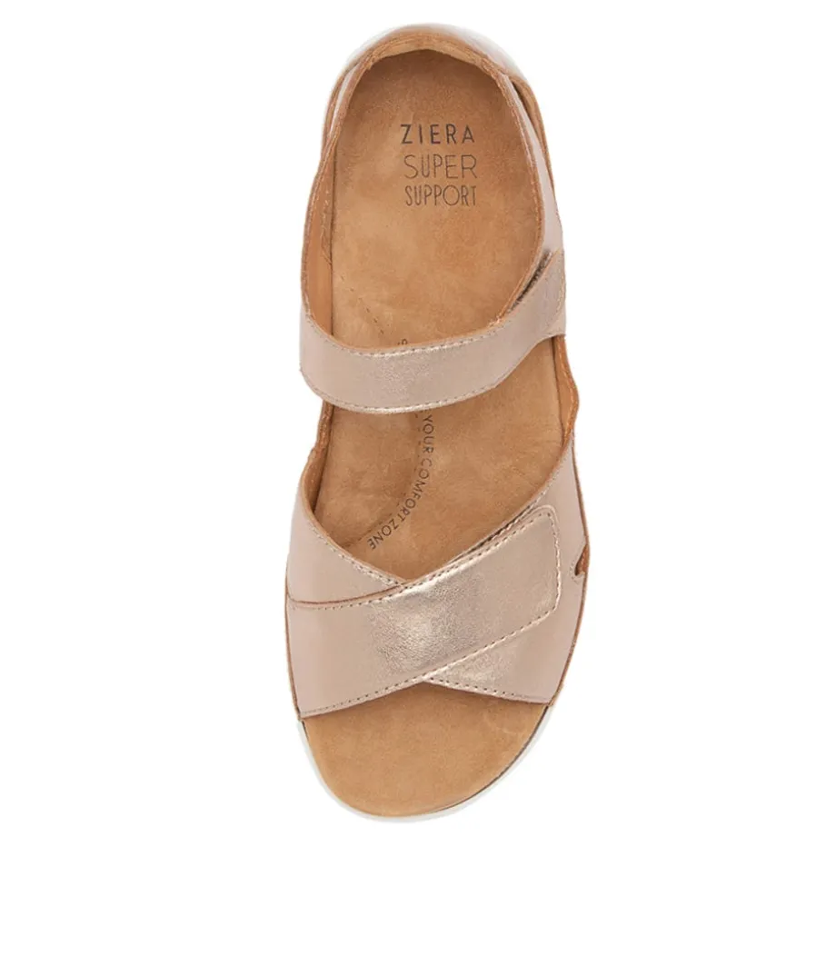 Bronn Xw Champagne Leather Sandals Ws
