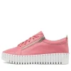 Bump Pretty Pink Leather Sneakers Ws