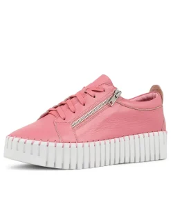 Bump Pretty Pink Leather Sneakers Ws