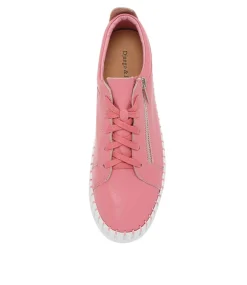 Bump Pretty Pink Leather Sneakers Ws