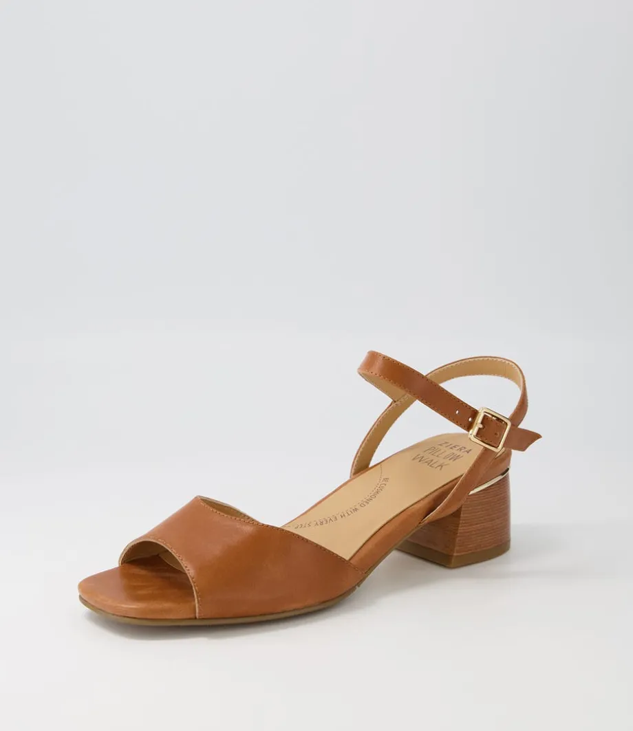 Cabo W Tan Leather Sandals