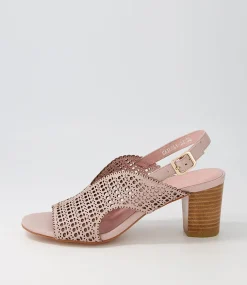 Cailely Mushroom Leather Sandals