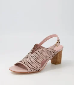 Cailely Mushroom Leather Sandals