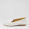 Calbert Xf White Leather Loafers