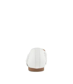 Cambe Xf White Leather Loafers