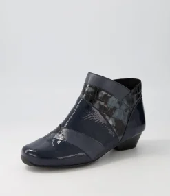 Canton Xw Navy Mix Ankle Boots