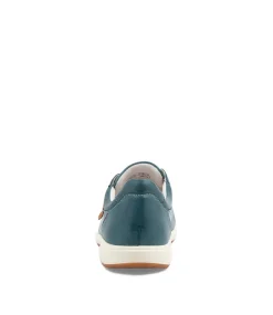 Caren 01 Azur Leather Sneakers