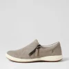 Caren 22 Grau Leather Sneakers