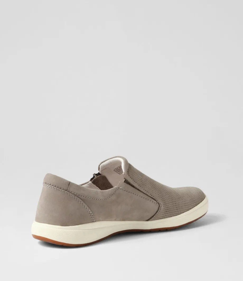 Caren 22 Grau Leather Sneakers