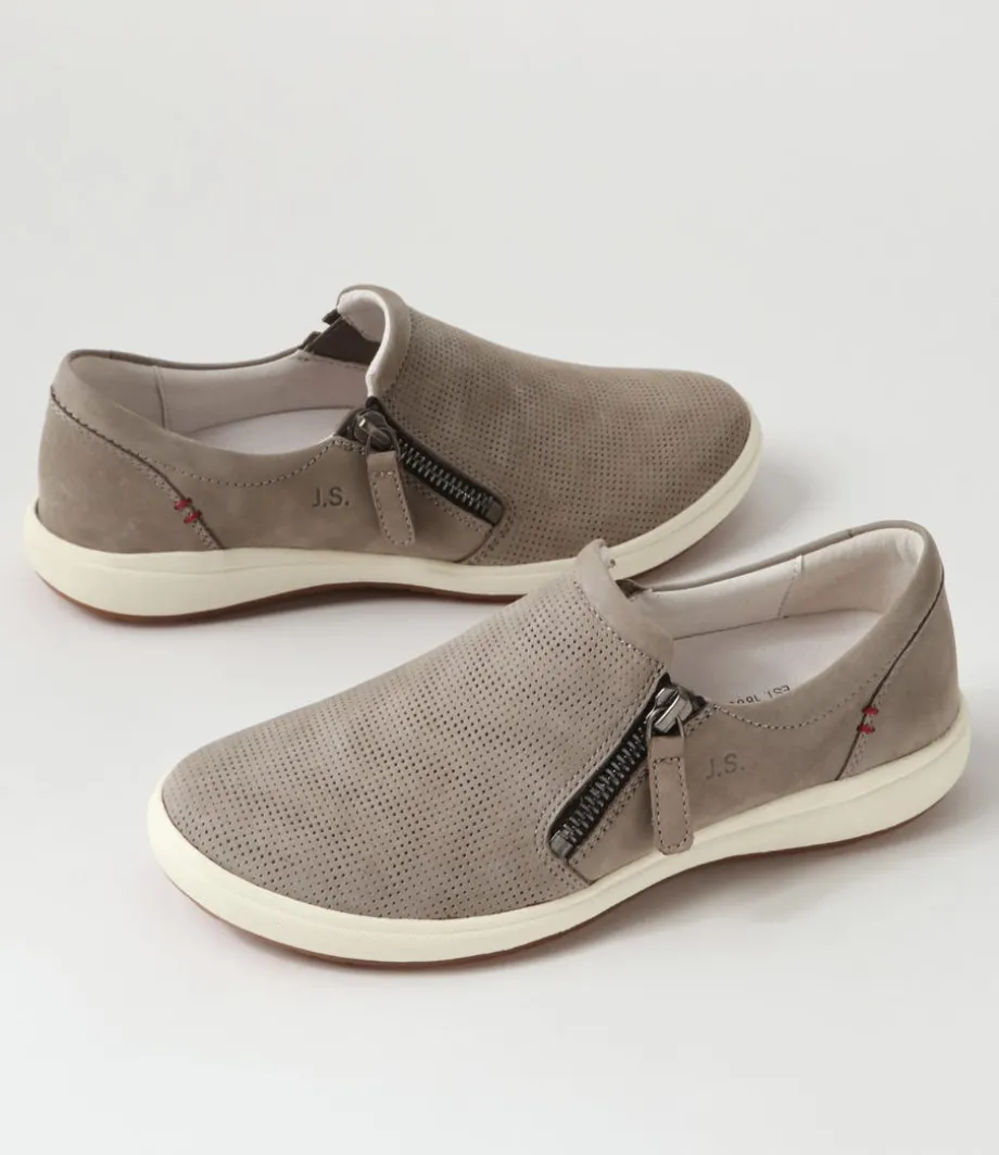 Caren 22 Grau Leather Sneakers