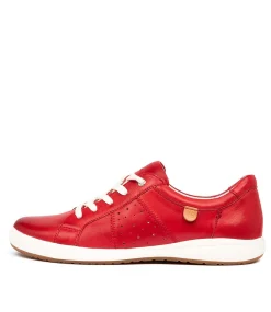 Caren 01 Red Leather