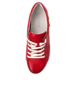 Caren 01 Red Leather