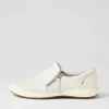 Caren 22 Weiss Leather Sneakers