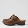 Catalonia 41 Brandy Leather Sandals