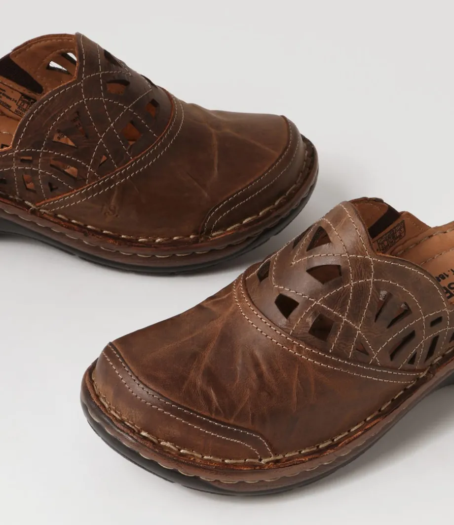 Catalonia 41 Brandy Leather Sandals