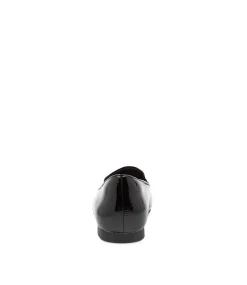 Charter Xf Black Patent Leather Flat Shoes