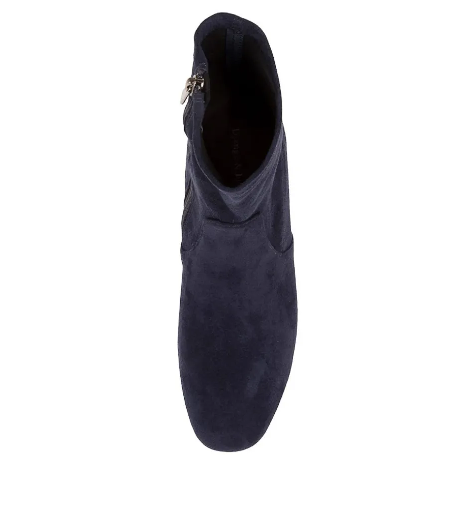 Checkie Dj Navy Stretch Microsuede