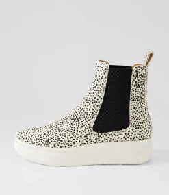 Chelsea City Snow Leopard Pony Chelsea Boots