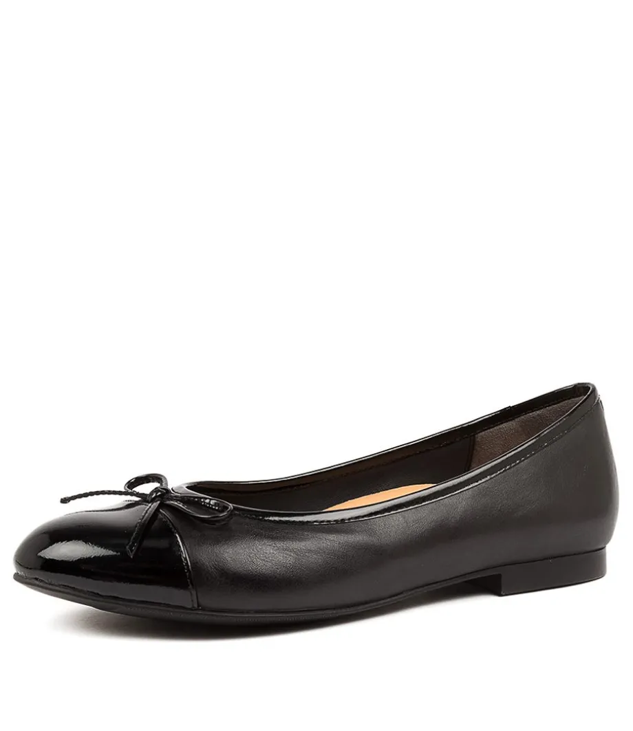 Chelsea Xf Black Patent Leather Ballet Flats