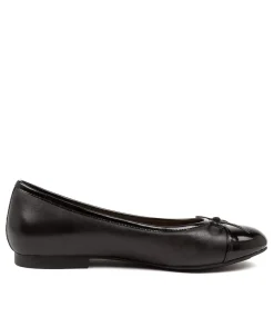 Chelsea Xf Black Patent Leather Ballet Flats