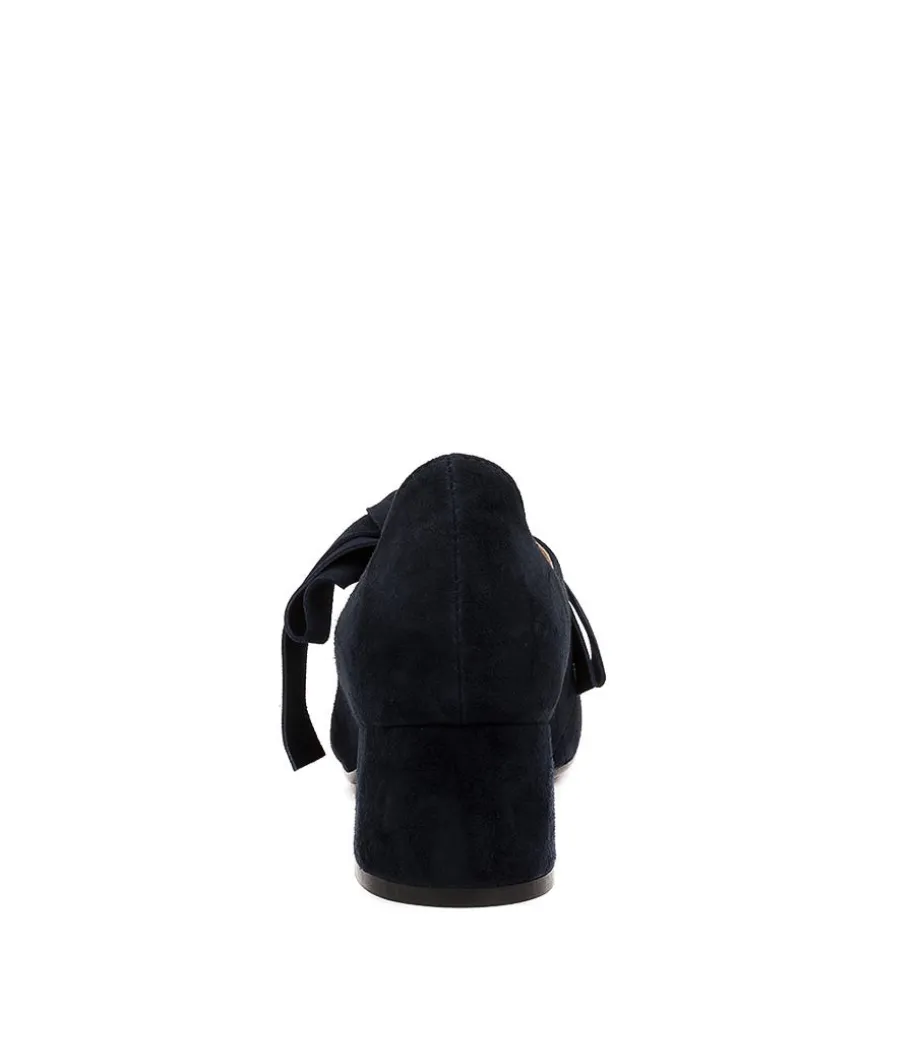 Chiara Dj Navy Suede