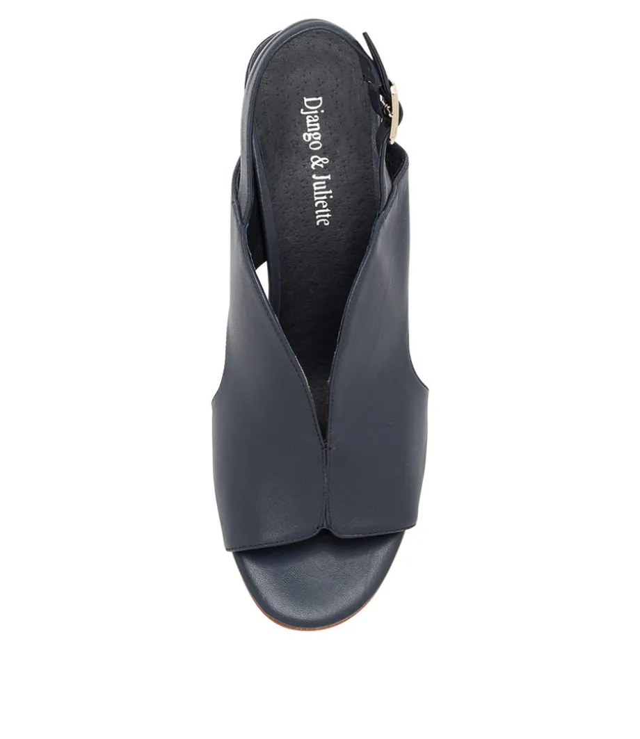Cilla Navy Leather