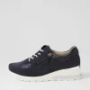 Clara 01 Marine Notte Suede Sneakers