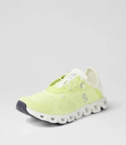 Cloud 5 Coast W Hay Ivory Knit Sneakers