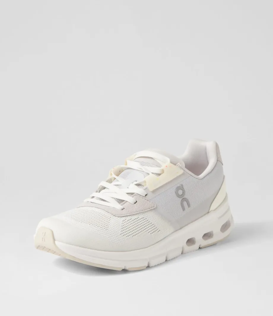 Cloudrift W Undyed White Frost Knit Sneakers