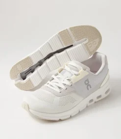 Cloudrift W Undyed White Frost Knit Sneakers
