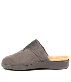 Comfy W Grey Slippers