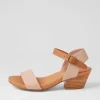 Control Cafe Dark Tan Leather Sandals