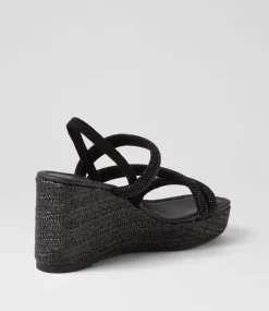Cookie Black Mix Multi Sandals