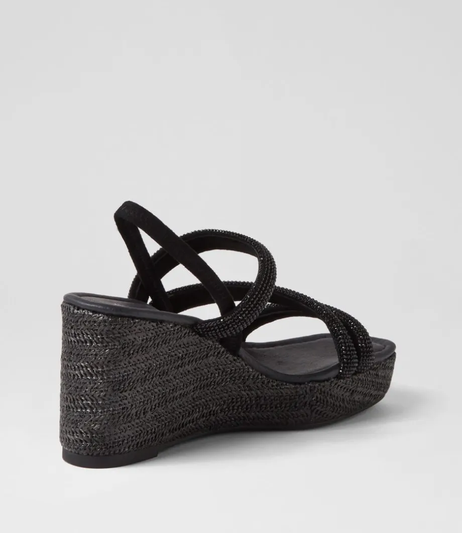 Cookie Black Mix Multi Sandals