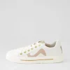 Courtyard 402 Weiss Sand Leather Sneakers