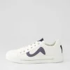 Courtyard 402 Weiss Schwarz Leather Sneakers