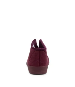 Cuddles W Mulberry Microsuede Slippers