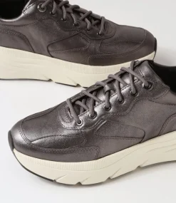 D Diamanta A Gun Leather Sneakers