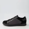 D Jaysen B Black Multi Suede Sneakers