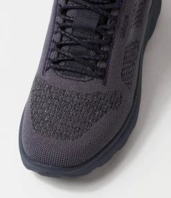 D Spherica A Dk Jeans Knit Sneakers