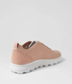 D Spherica A 6K Nude Knit Sneakers
