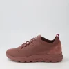D Spherica A Old Rose Knit Sneakers