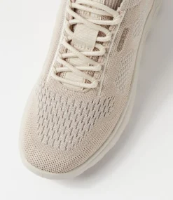 D Spherica A 9T Off White Knit Sneakers
