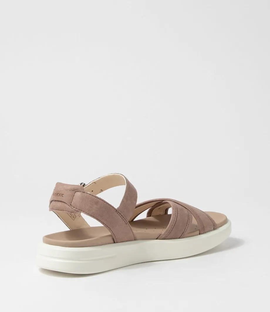 D Xand 2S B Desert Nubuck Sandals