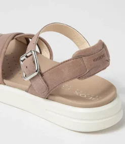 D Xand 2S B Desert Nubuck Sandals