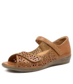 Daffodil W Tan Leather