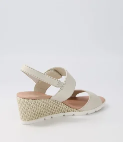Dakoda Stone Weave Leather Sandals